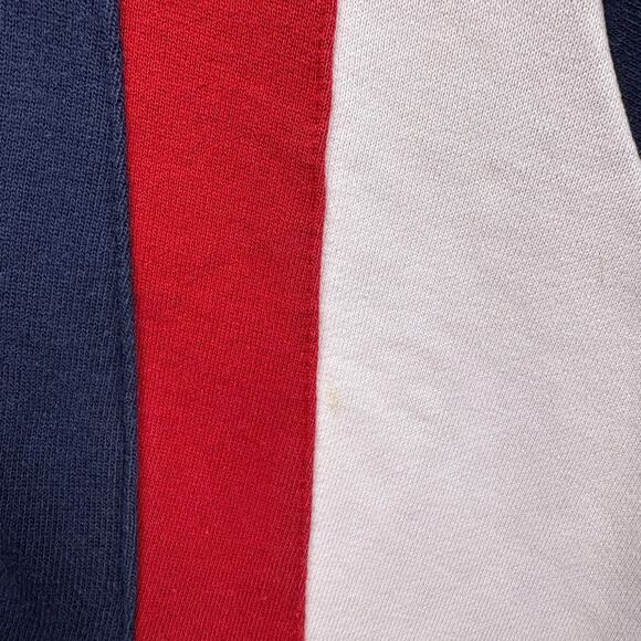 Everlast Hoodie Mens Medium Blue Boxing Sweatshirt USA American Retro Y2K Zip Up - Picture 15 of 16